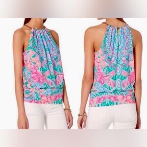 Lilly Pulitzer Bowen Halter XL